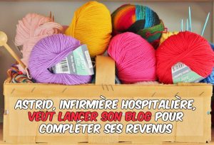 astrid infirmière lance une activité en ligne