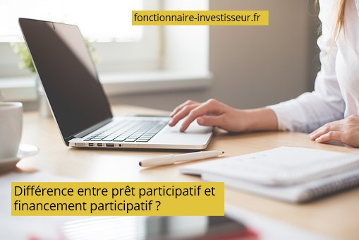 différence prêt participatif et financement participatif
